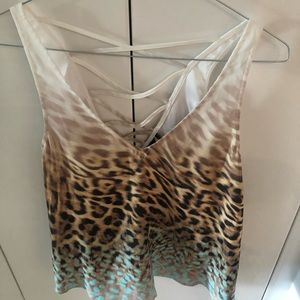 Marciano Guess Leopard Cheeta Sexy Top NWT 🐆